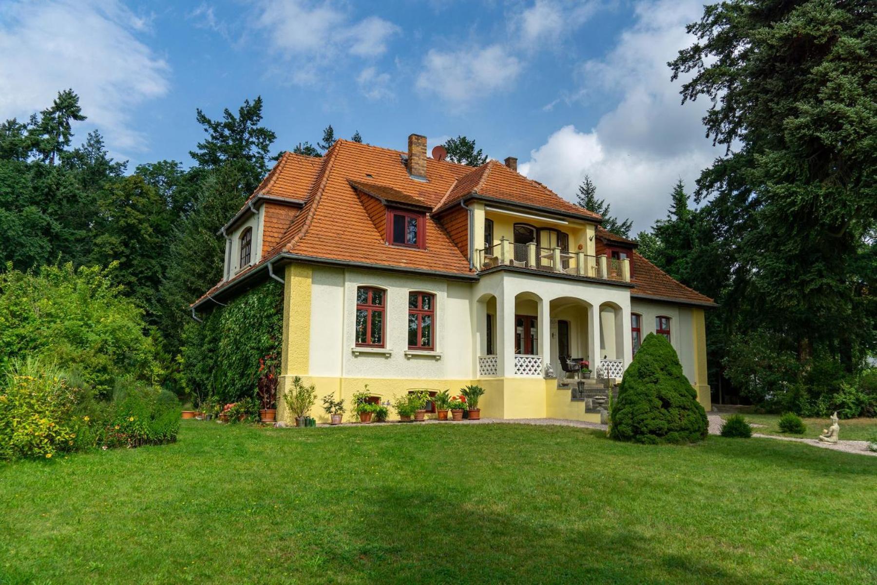 Ferienwohnung Villa Am Haussee Feldberger Seenlandschaft Exterior foto